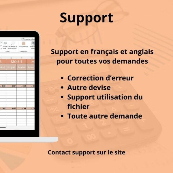 Ficher Excel budget en Français